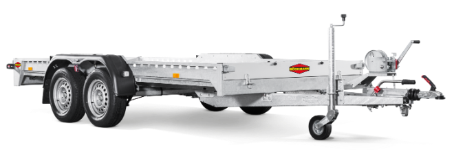 porte voiture double essieux bockmann